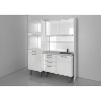 STERIL CENTER 2 - комплект мебели для стерилизации и хранения стоматологических инструментов, с выдвижными ящиками