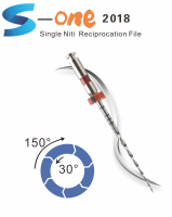 SOCO S One 2018 - машинные файлы с реципкроком, длина 25 мм, 3 шт.