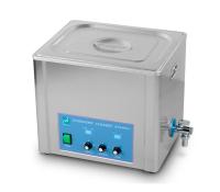 BTX-600 10L P - ультразвуковая мойка с режимом частотной модуляции и краном для слива воды, корпус из нержавеющей стали, 10 л