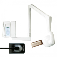 Комплект рентген и визиограф - настенный рентгеновский аппарат X-Mind DC 80 и визиограф Sopix2