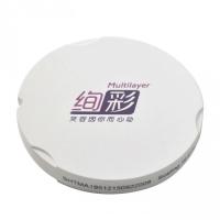 Aidite SHTM - циркониевый диск многослойный, предварительно окрашенный, диаметр 95 мм