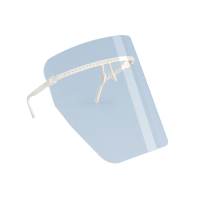 Защитный многоразовый экран для лица, комплект Классик (1 оправа, 5 щитков для лица)