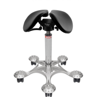 Salli Swing - эргономичный стул врача-стоматолога, с улучшенным способом регулировки угла наклона сиденья