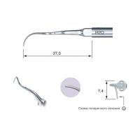 P2D - пародонтологическая насадка для удаления стойких поддесневых камней, к скейлерам Varios