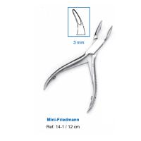 Кусачки костные Mini-Friedmann 12,0 см (рабочая часть 3 мм)