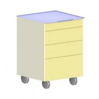 SHS.V4A - подкатная тумба с 4 ящиками