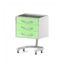 AR-33.2 - столик передвижной, металл в полимере, 3 выдвижных ящика