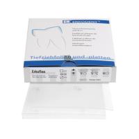 Erkoflex - термоформовочные пластины, бесцветные, толщина 1 мм, 125×125 мм, 20 шт.