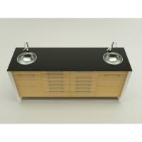 Treviso  - комплект мебели для хранения стоматологических инструментов, с выдвижными ящиками