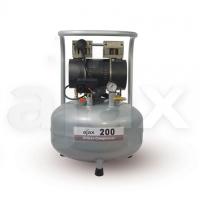 Ajax 200 - безмасляный компрессор для одной стоматологической установки, с ресивером 35 л (85 л/мин)