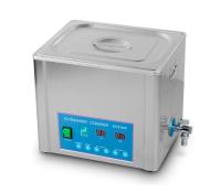 BTX-600 10L H - ультразвуковая мойка с подогревом и краном для слива воды, корпус из нержавеющей стали, 10 л