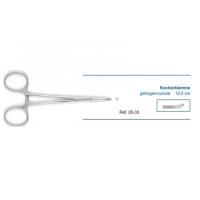 Зажим хирургический Kocherklemme изогнутый с зубчиками, 12,5 см