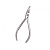 Щипцы Хау с укороченными щечками, изогнутые, 13 см, 0,56 х 0,7 мм /H-153/001-748