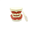 TOOTH MODEL A-TYPE - фантомная челюсть со щеткой, демонстрационная модель для гигиенистов